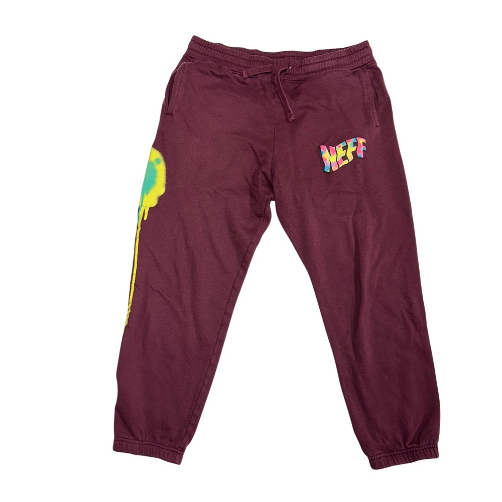 Neff Graffiti Paint Drip Sweatpants